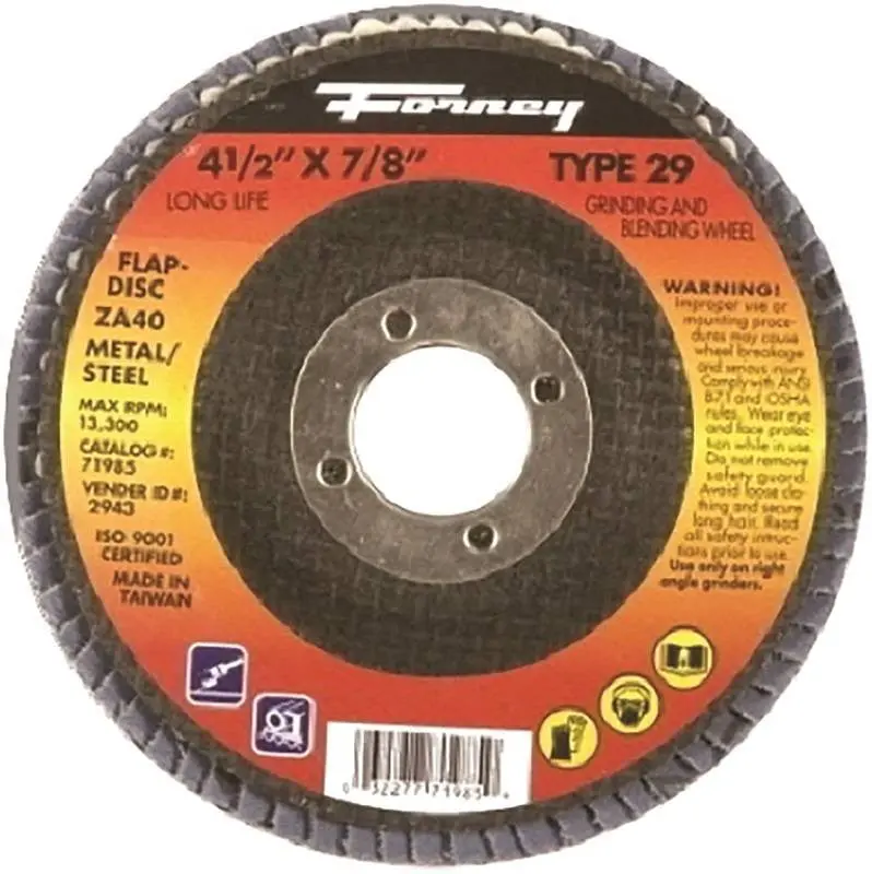 Disc Flap Type29 40Grit 4.5In 1