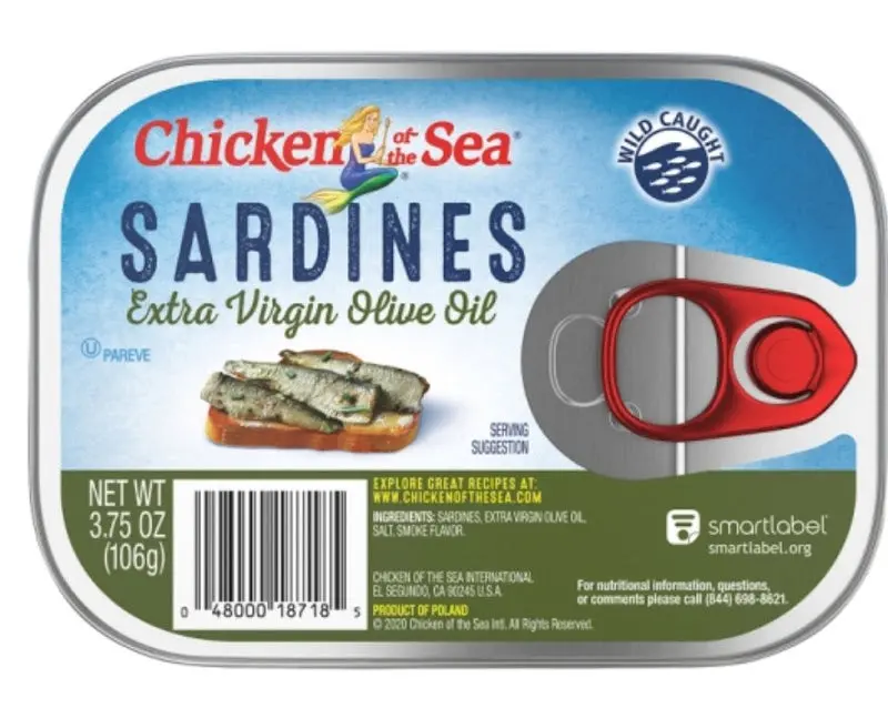 Dos Anclas Sardines In Olive Oil - 3.75 Oz 1