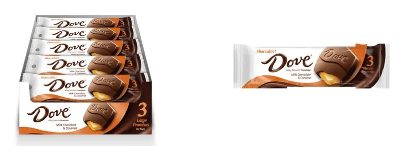 Dove Promises Caramel Milk Chocolate 20Ct 1