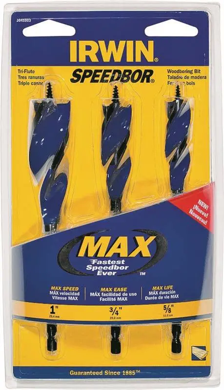 Drill Bit Speedbor Max 3Pc Set 1
