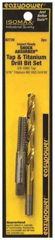 Drillbit Set 3-8-16Nc-5-16In 1