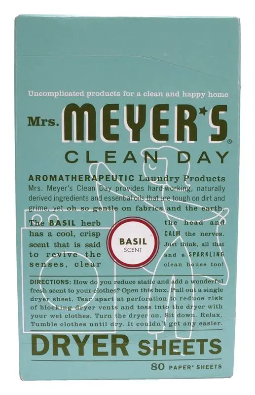Dryer Sheets Basil 80Ct 1