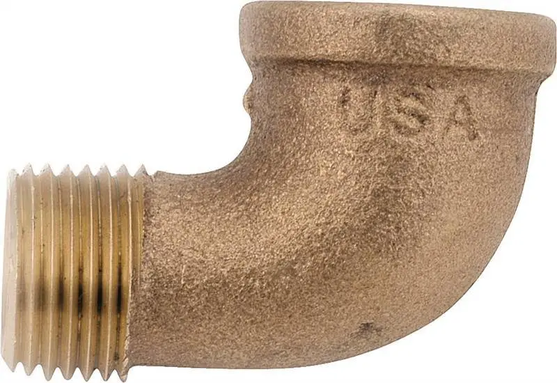 Elbow Brass 90Deg St Ipt 1-4 1