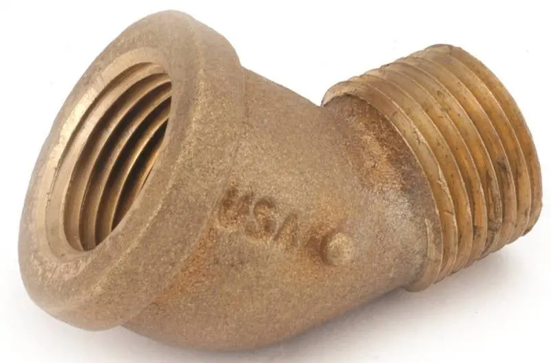 Elbow Strt Brass 45Deg Ipt 1-2 1