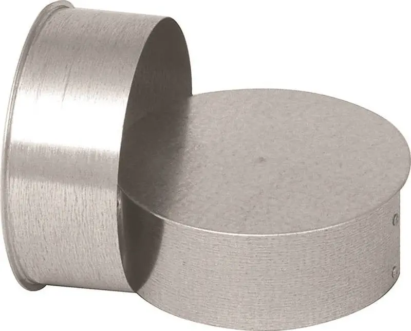 End Cap Rnd Plug 28Ga 6In Glv 1