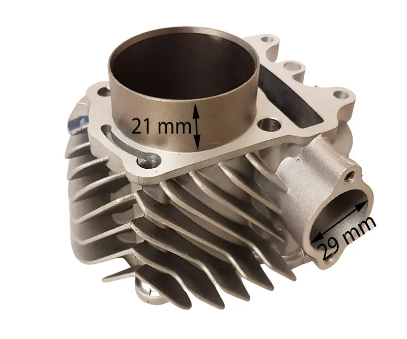 Eng40  Cylinder Head Barrel For Gy6 200Cc I-Go Atv 1