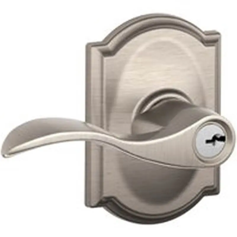 Entry Accent Satin Nickel Came 1