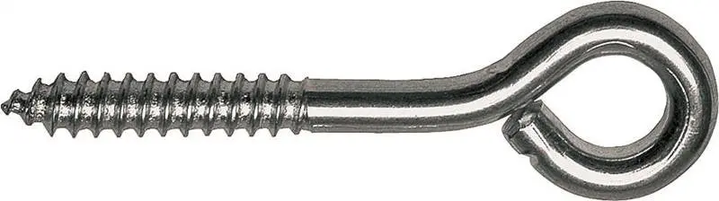 Eye Screw Stl Lg No 0 Zinc 1
