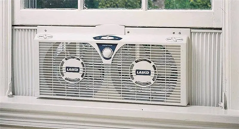 Fan Window Twin 2-Speed 8In 1