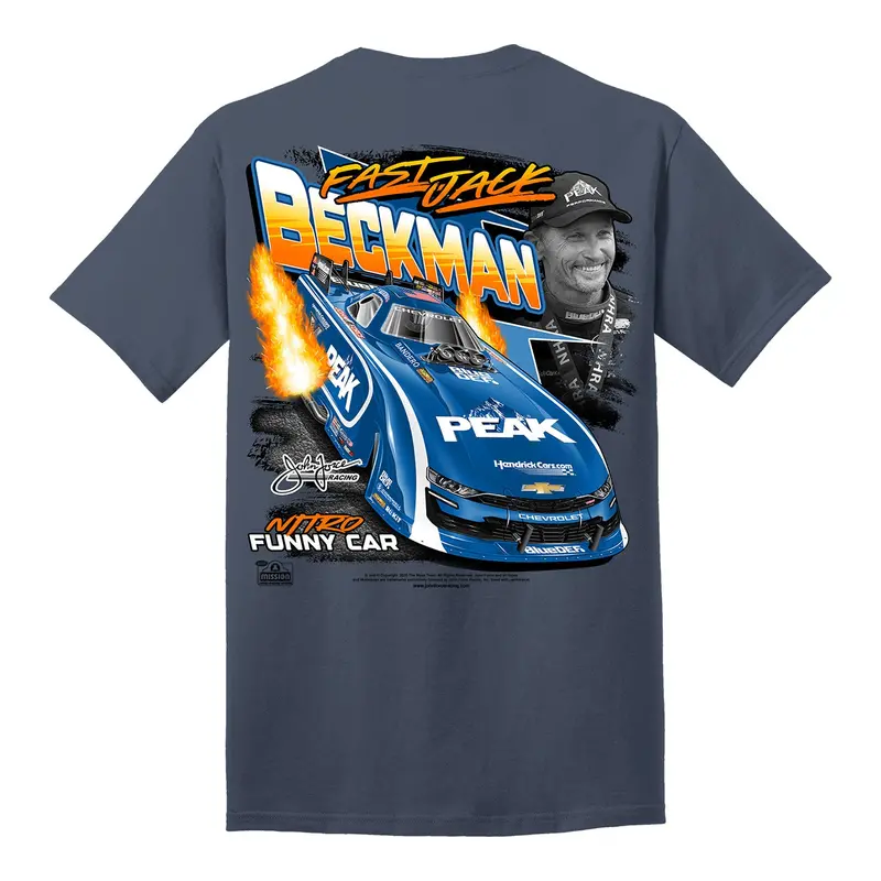 Fast Jack Beckman Funny Car T-Shirt 1
