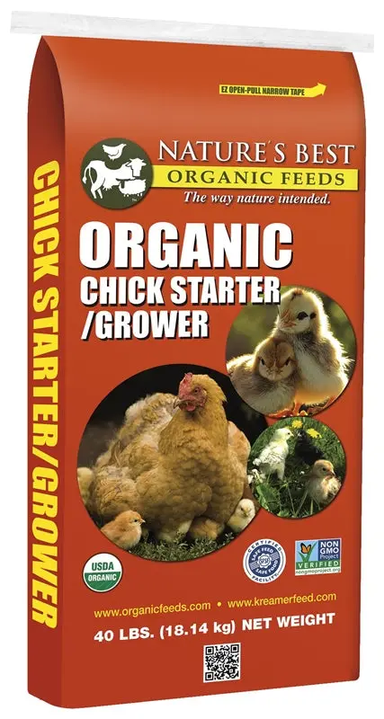 Feed Crumble Organic S-G 40Lb 1