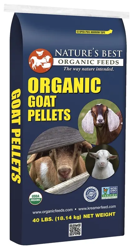 Feed Pellet Goat Organic 40Lb 1