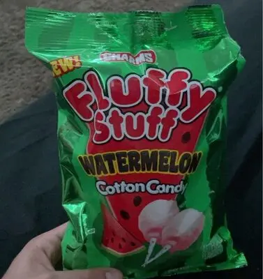 Fluffy Stuff Watermelon Cotton Candy 2.1 Oz 24Ct 1