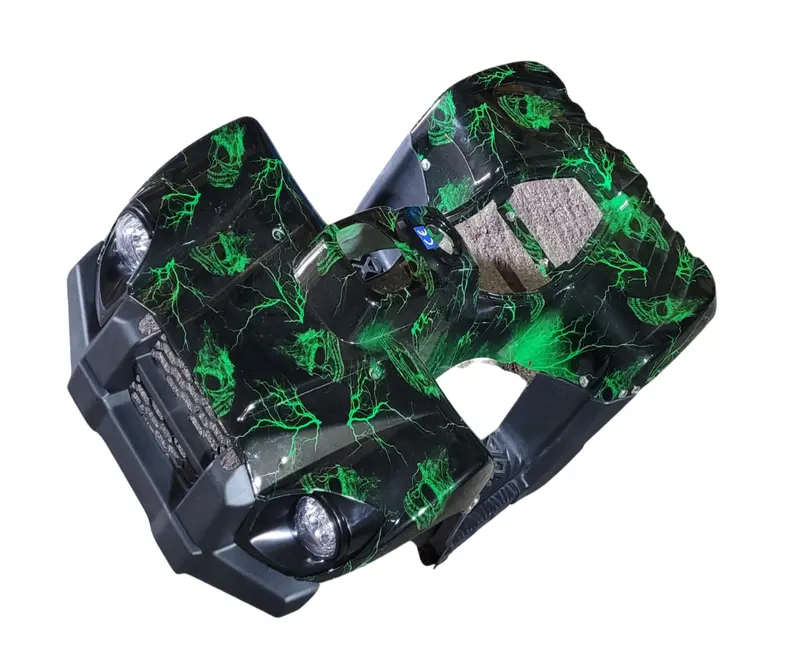 Fmq21 Green Mini Quad Bike Fairing Footwells 49Cc Mini Quad Bike Upbeat Abt005 1