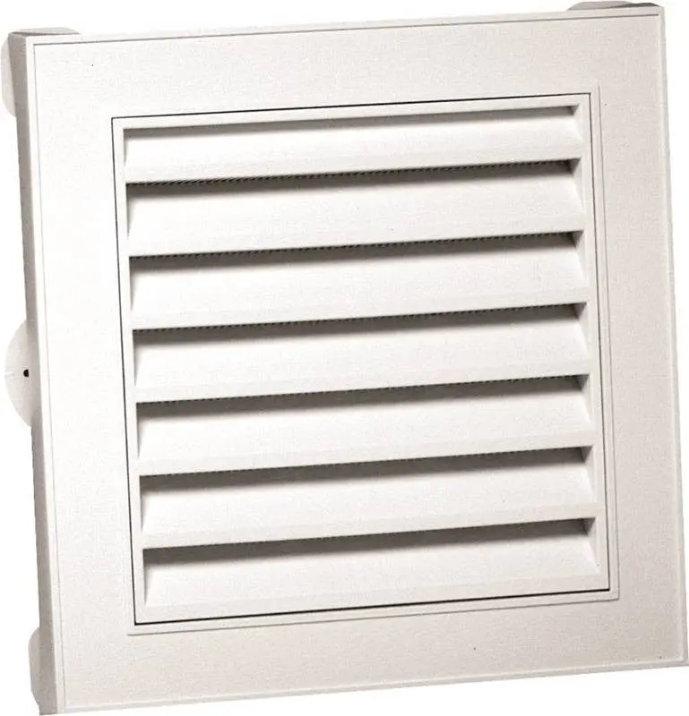 Gable Vent 12X12in Wht Square 1