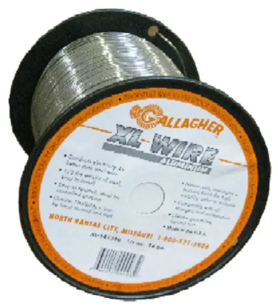 Gallagher™ Axl121320 Aluminum Wire Fence, 1/4 Mile, 12.5 Gauge 1