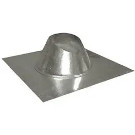 Galvanized Rainproof Flashing, 1/4 Pitch, 6-In. 1