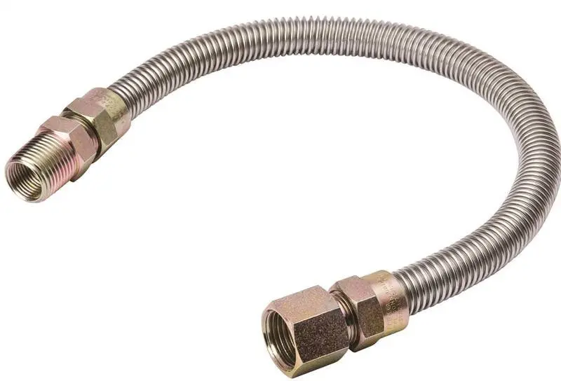 Gas Connector S 3-8 1-2M-F 24 1