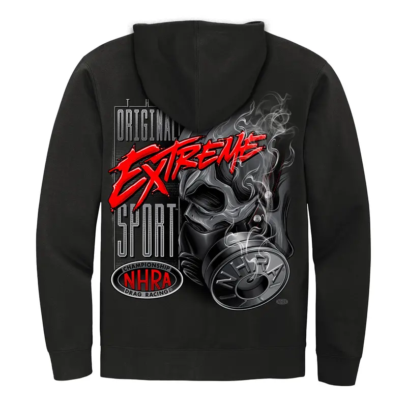 Gas Mask Zip-Up Sweatshirt 1