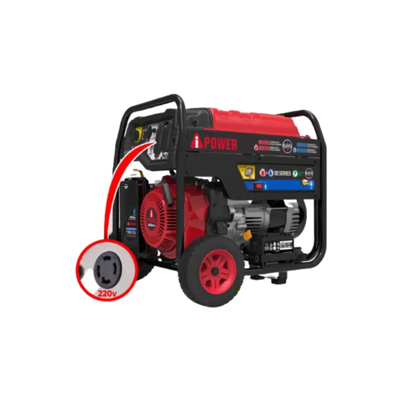 Generador 6,000W Dual Tank "Gas Y Gasolina" 1