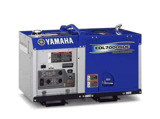 Generador 7000 Watts Diesel Yamaha - Edl7000sde 1