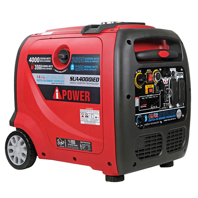 Generador Inverter 4,000W Dual Fuel 1
