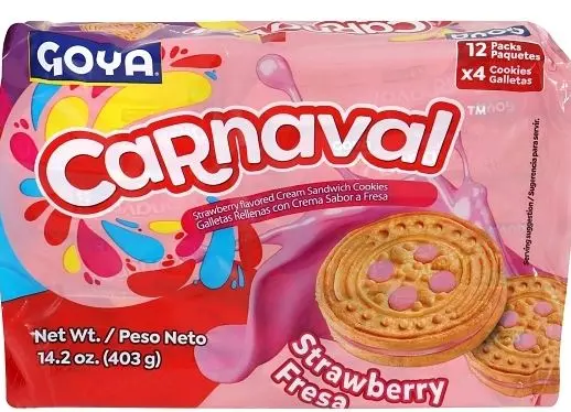 Goya Carnaval Strawberry Cook Drink Mix 14.2 G 1