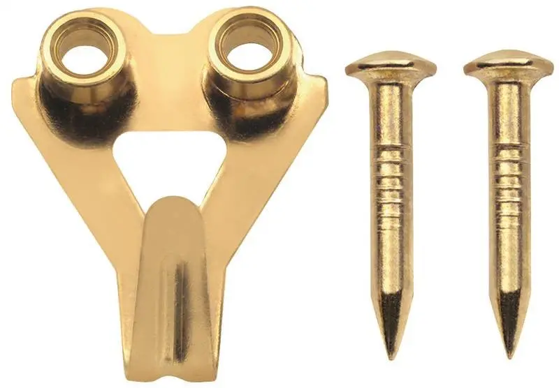 Hanger Picture 50Lb Cap Brass 1