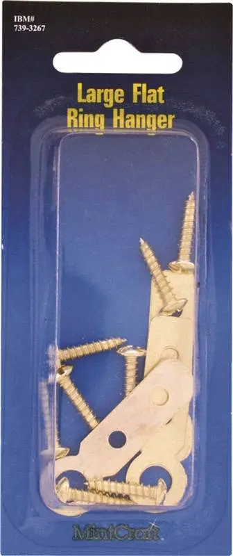 Hanger Picture Frame Flat Brs 1