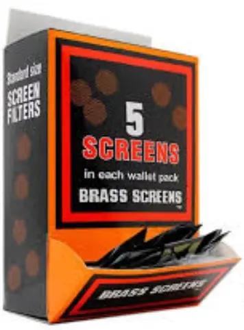 Hbi International Brass Pipe Screen .75 Inch - 5 Count 1