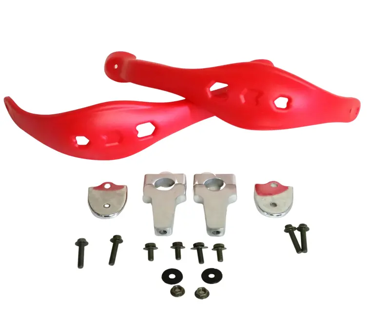 Hg52 New Style Set Of Red Hand Guard Protectors For Bashan Bs200s-7 Quad 1