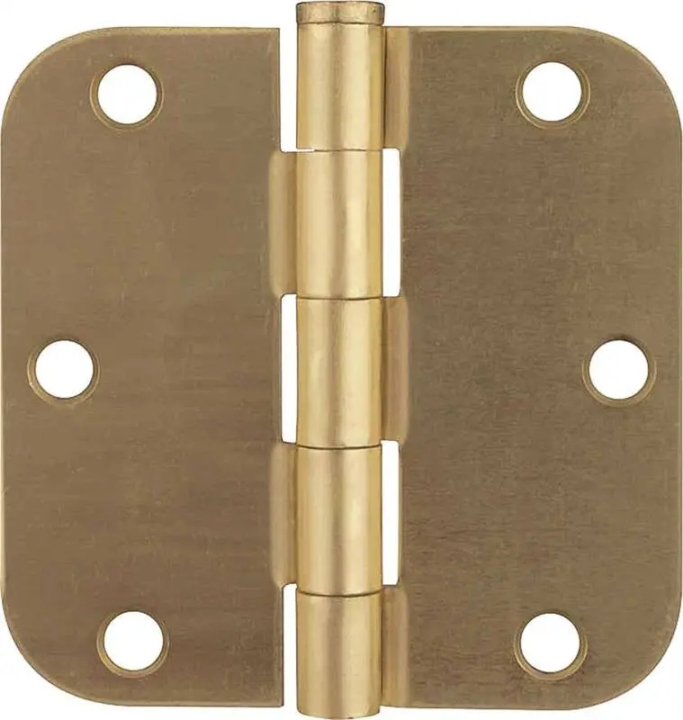 Hinge Door Rd Stl 3X3in Satbrs 1