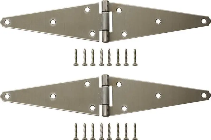 Hinge Strap Rvtd Pin Hd 5In Ss 1
