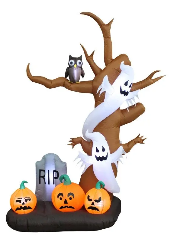 Inflatable 9Ft Spooky Tree 1