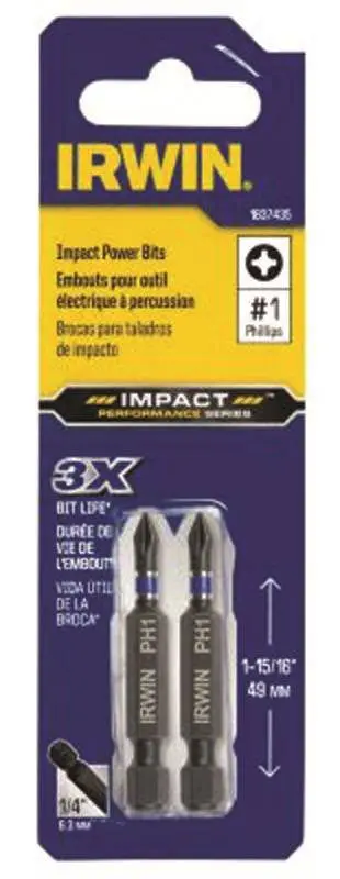 Insert Bit Impact #1Ph X 2In 1
