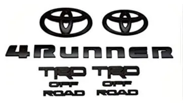 Insignia Negra De Trd Off Road - Toyota 1