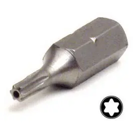 Isomax Tee*Star Insert Bit, T10 Security Torx, 1-In. 1