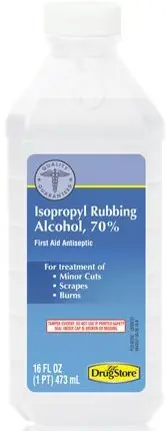 Isopropyl Rubbing Alcohol First Aid Antiseptic - 16 Oz 1