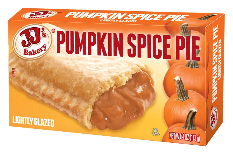Jj's Bakery Lightly Glazed Snack Pies 4Oz (Pumpkin Pie) 1