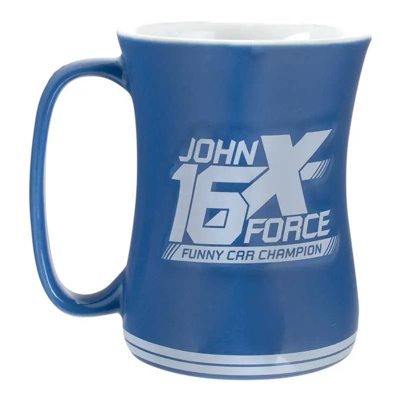 John Force Sculpted Mug 1