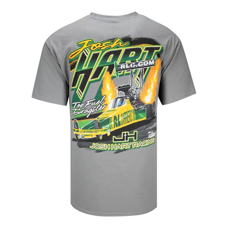 Josh Hart R+L Dragster Shirt - Grey 1
