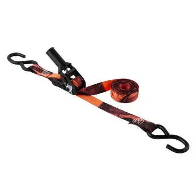 Keeper 12' Ratchet Tie-Down Blaze Camo 1