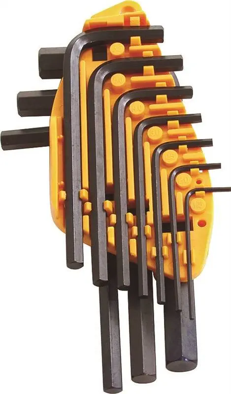 Key Hex Set 10Pc Met Shrt Arm 1