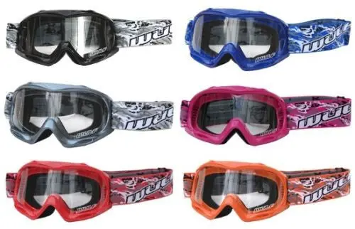 Kids Youth Wulfsport Cub Absract Goggles For Dirt / Quad Bike 1
