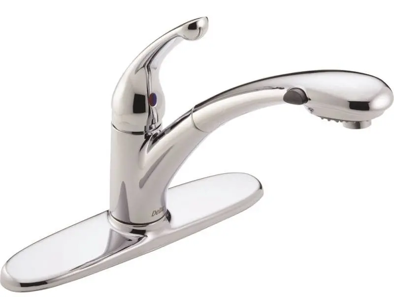 Kitchen Faucet Sngl Pullout Ch 1