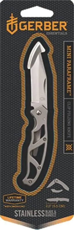 Knife Paraframe Mini Ss Fine 1