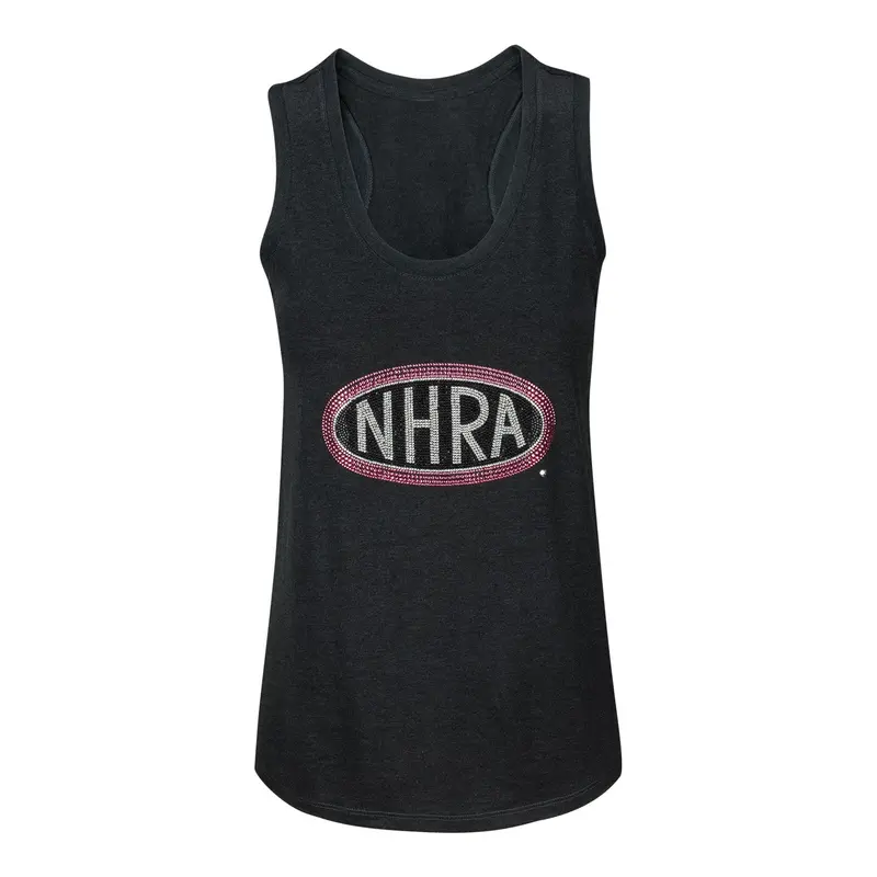 Ladies Nhra Rhinestone Tank 1