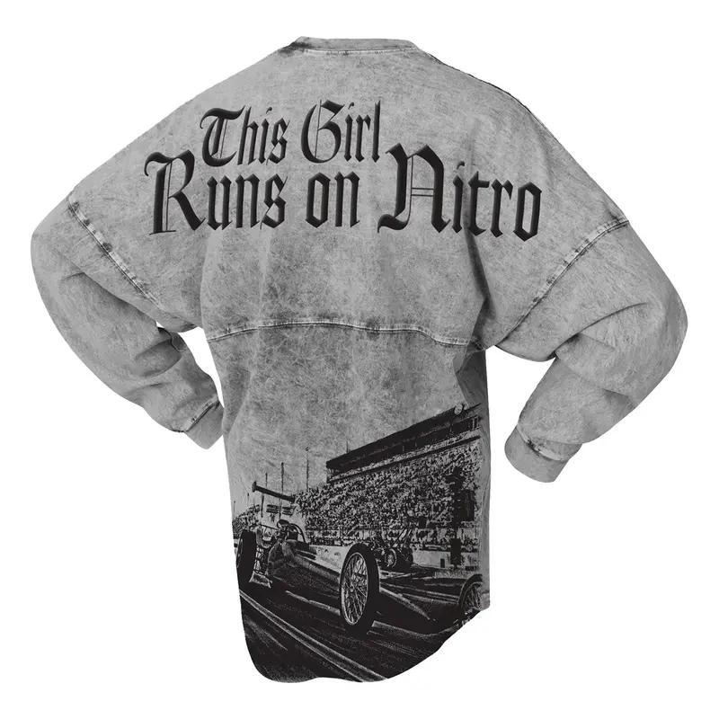 Ladies This Girl Runs On Nitro Spirit Jersey 1