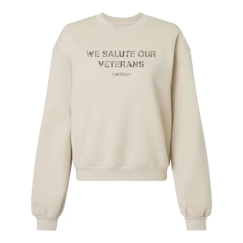 Ladies We Salute Our Veterans Crewneck 1