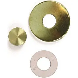Lamp Lock Up Kit, Brass Finish, 1/8 Ip 1